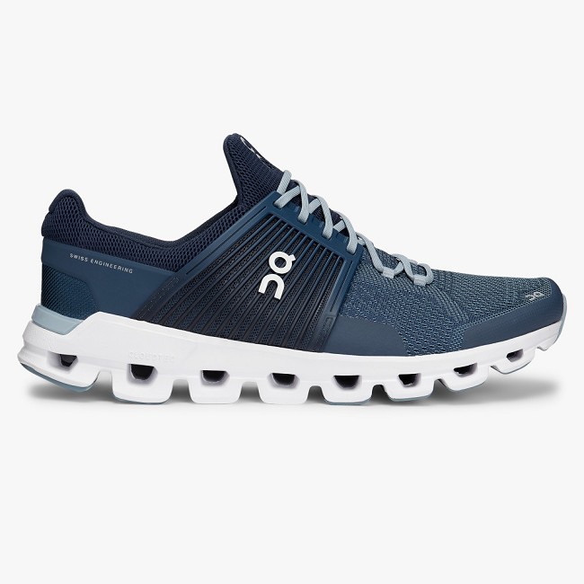 ON Cloudswift Mens - Men's Road Running Shoes NZ-14863 Denim/Midnight